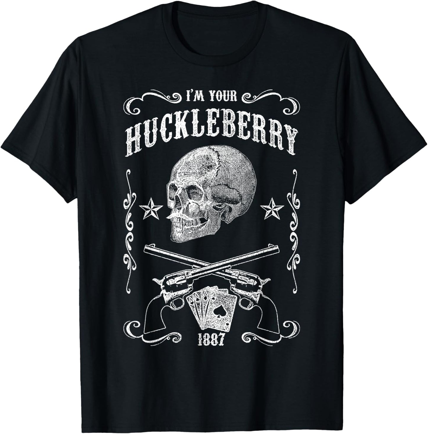 I'm Your Huckleberry Doc Shirt T-Shirt - T-Shirt | Black