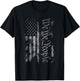 We The People American Flag 1776 Vintage Distressed Grunge T-Shirt - T-Shirt | Black