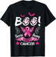 Scare away Breast Cancer, Funny Halloween T-Shirt - T-Shirt | Black