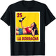 La Borracha Card Mexican Lottery Card T-Shirt - T-Shirt | Black
