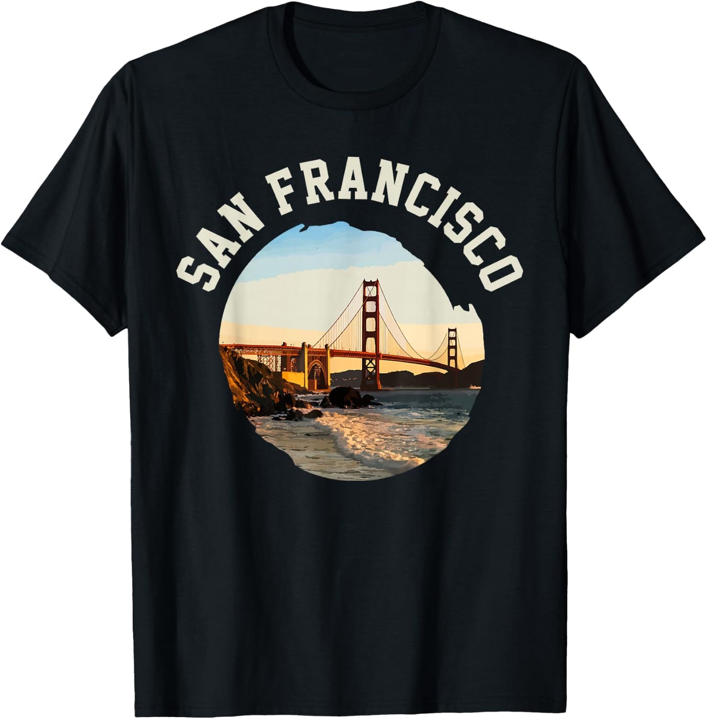 San Francisco T-Shirt - T-Shirt | Black