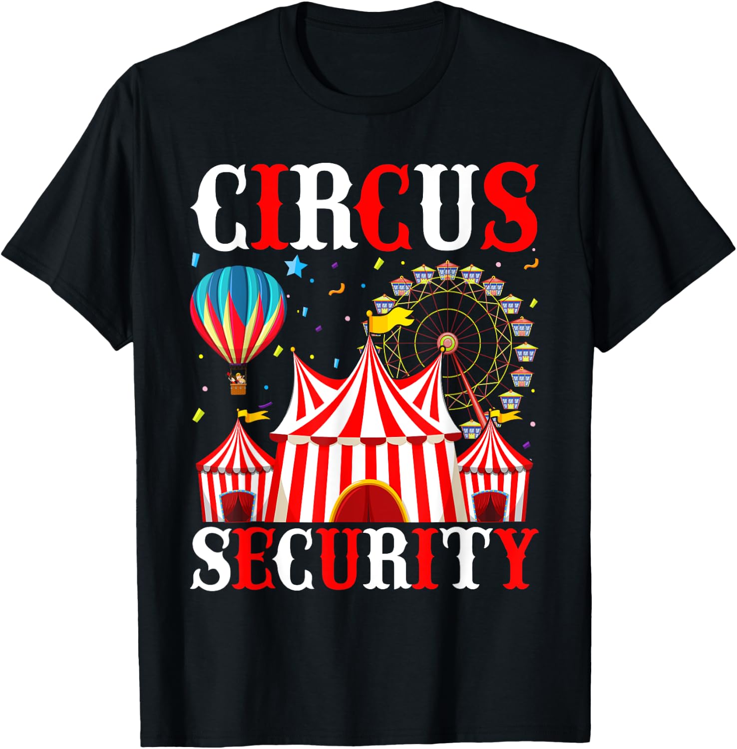 Circus Party Circus Security Costume Women T-Shirt - T-Shirt | Black