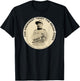 Retro Teddy Roosevelt Campaign Button Shirt Art-Rough Rider T-Shirt - T-Shirt | Black