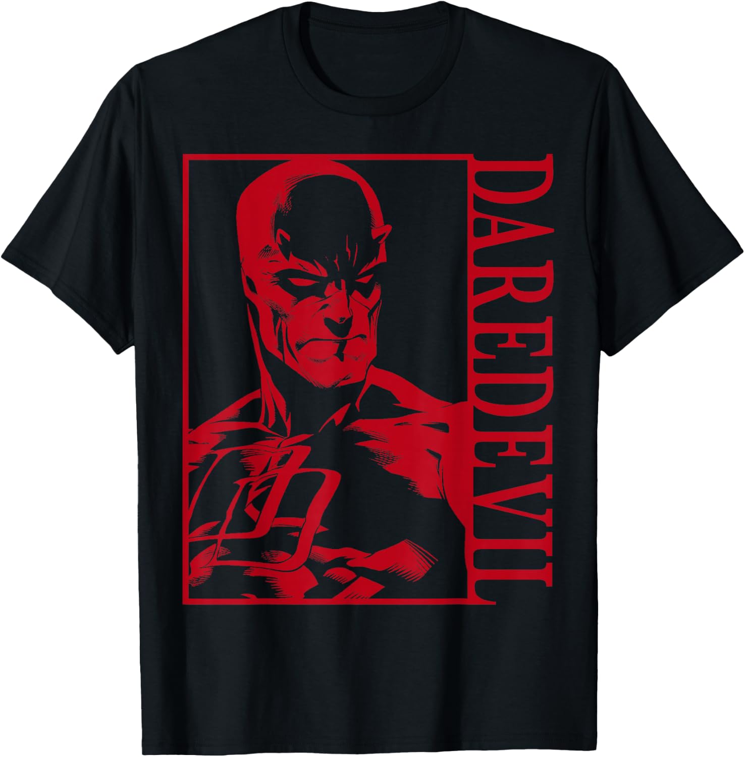 Marvel Daredevil Dark Tonal Poster T-Shirt - T-Shirt | Black