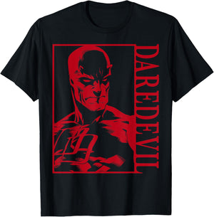 Marvel Daredevil Dark Tonal Poster T-Shirt - T-Shirt | Black