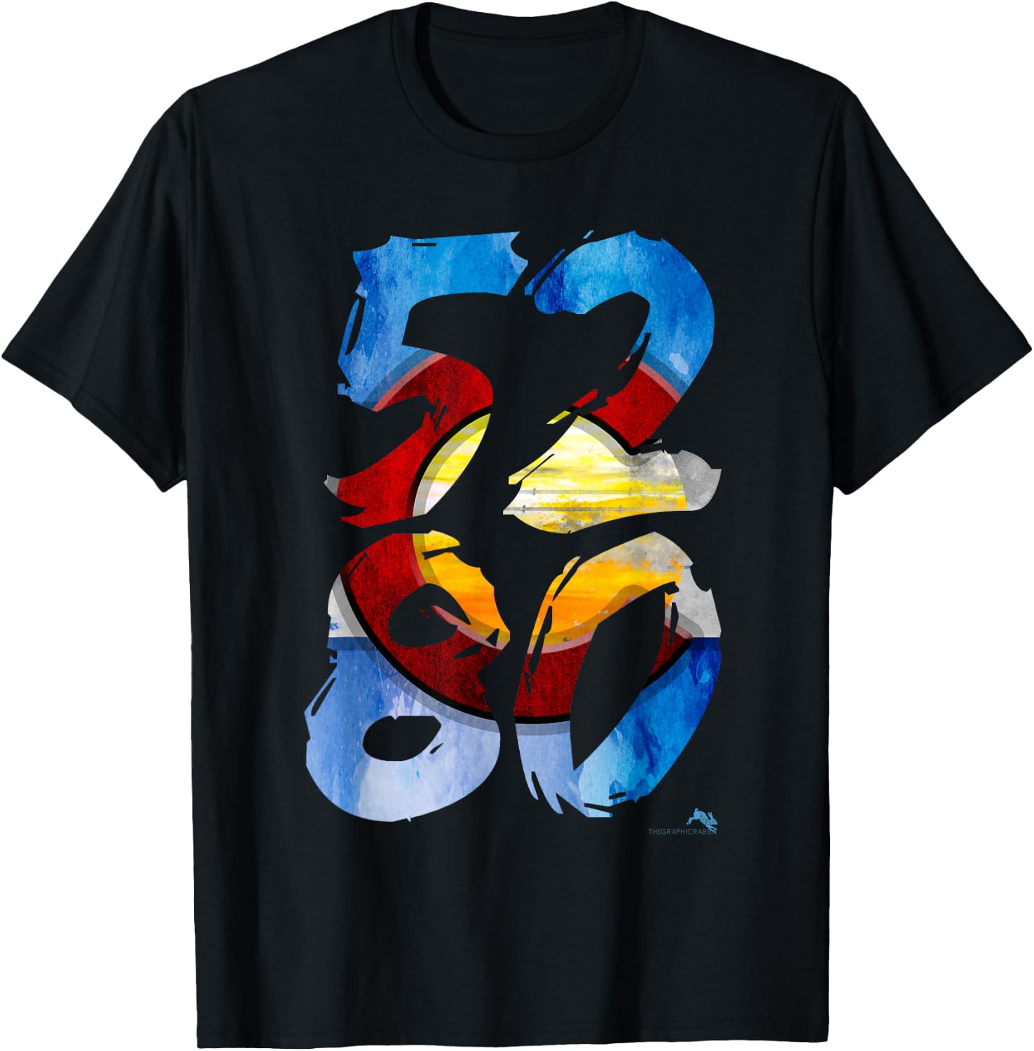 5280 Mile High Colorado T-Shirt - T-Shirt | Black
