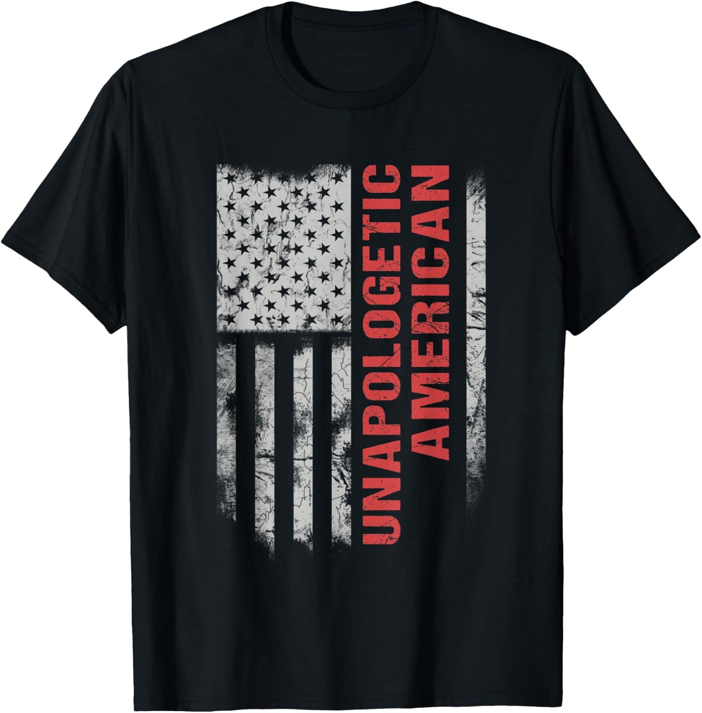 Unapologetic American T-Shirt - T-Shirt | Black