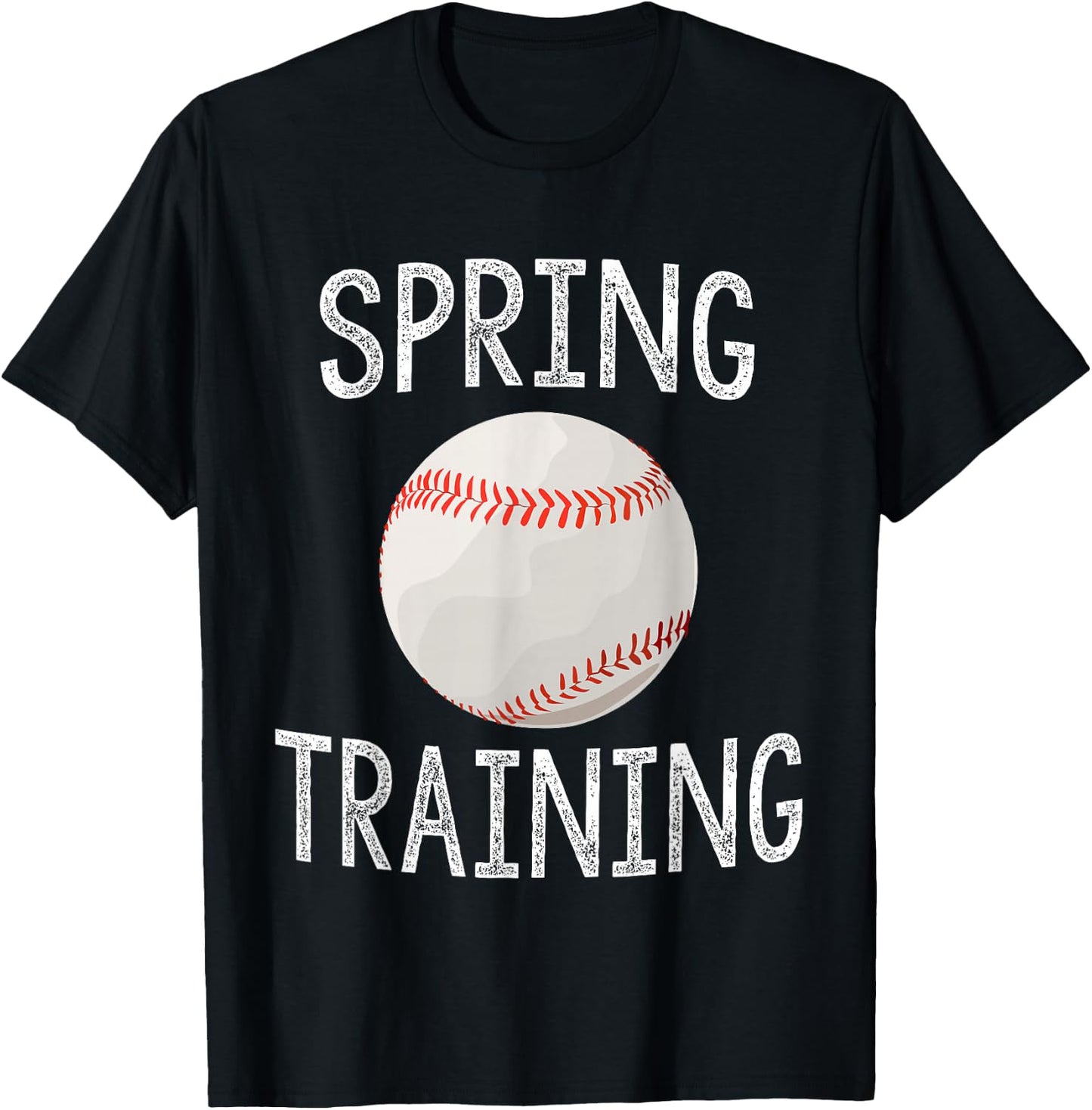 Spring Training Baseball Shirt Pre Season Sports Gift T-Shirt - T-Shirt | Black