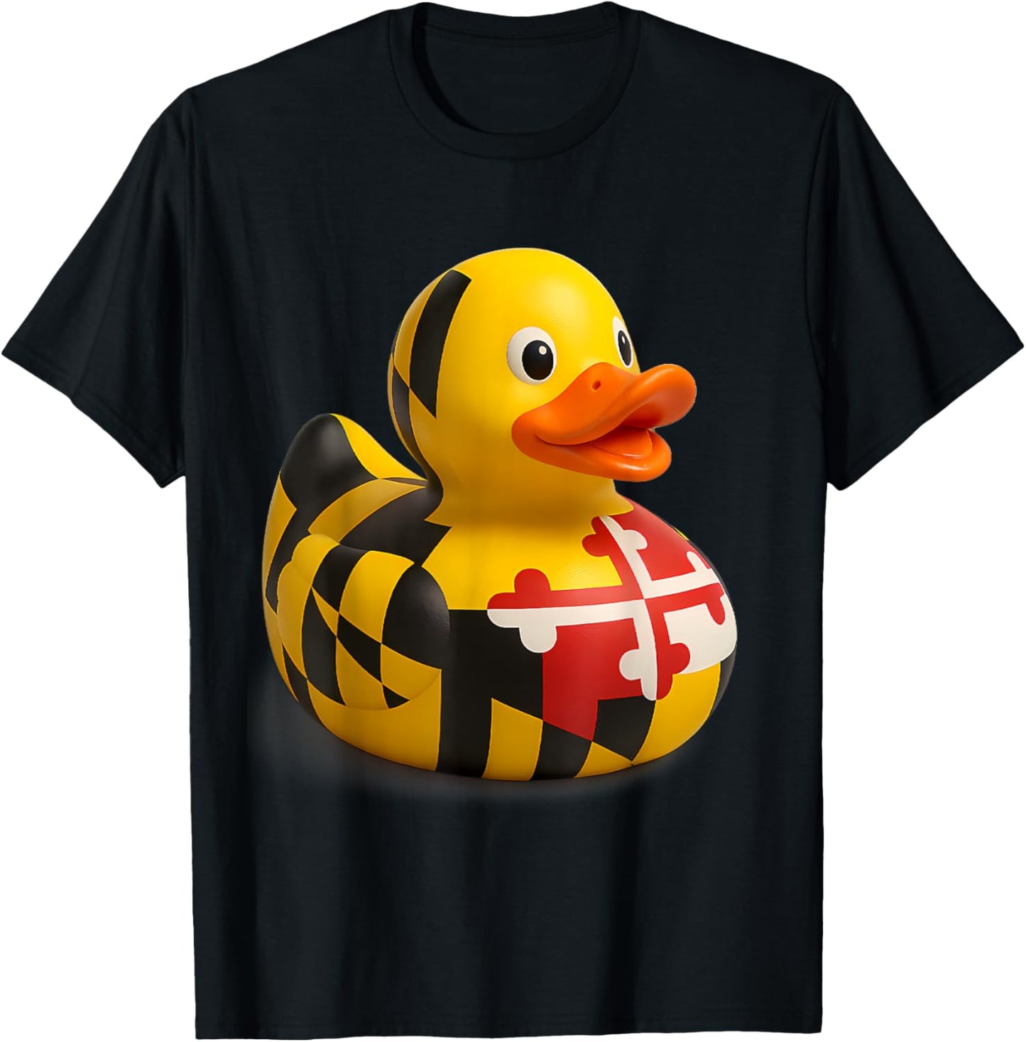 Maryland Rubber Duck Ducky Duckie Souvenir T-Shirt - T-Shirt | Black