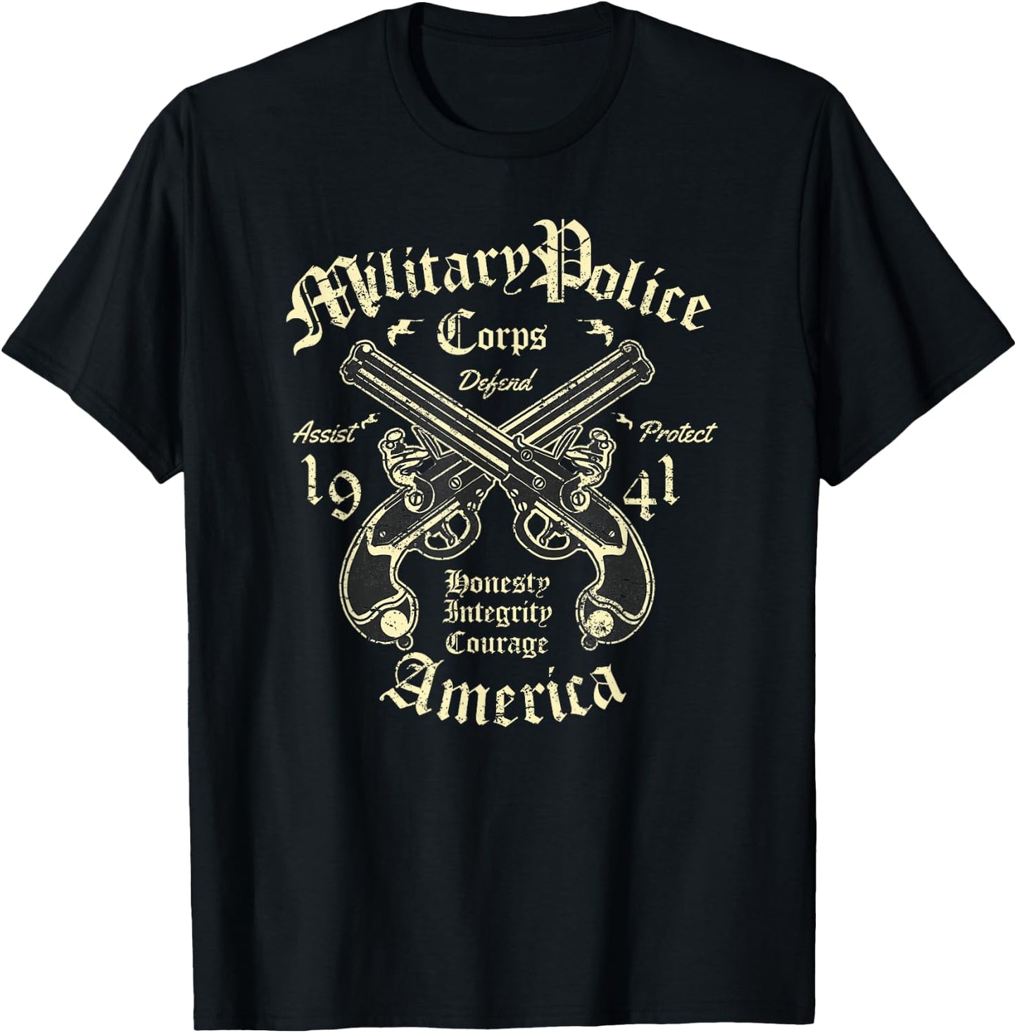 Military Police Corps - US Army T-Shirt - T-Shirt | Black