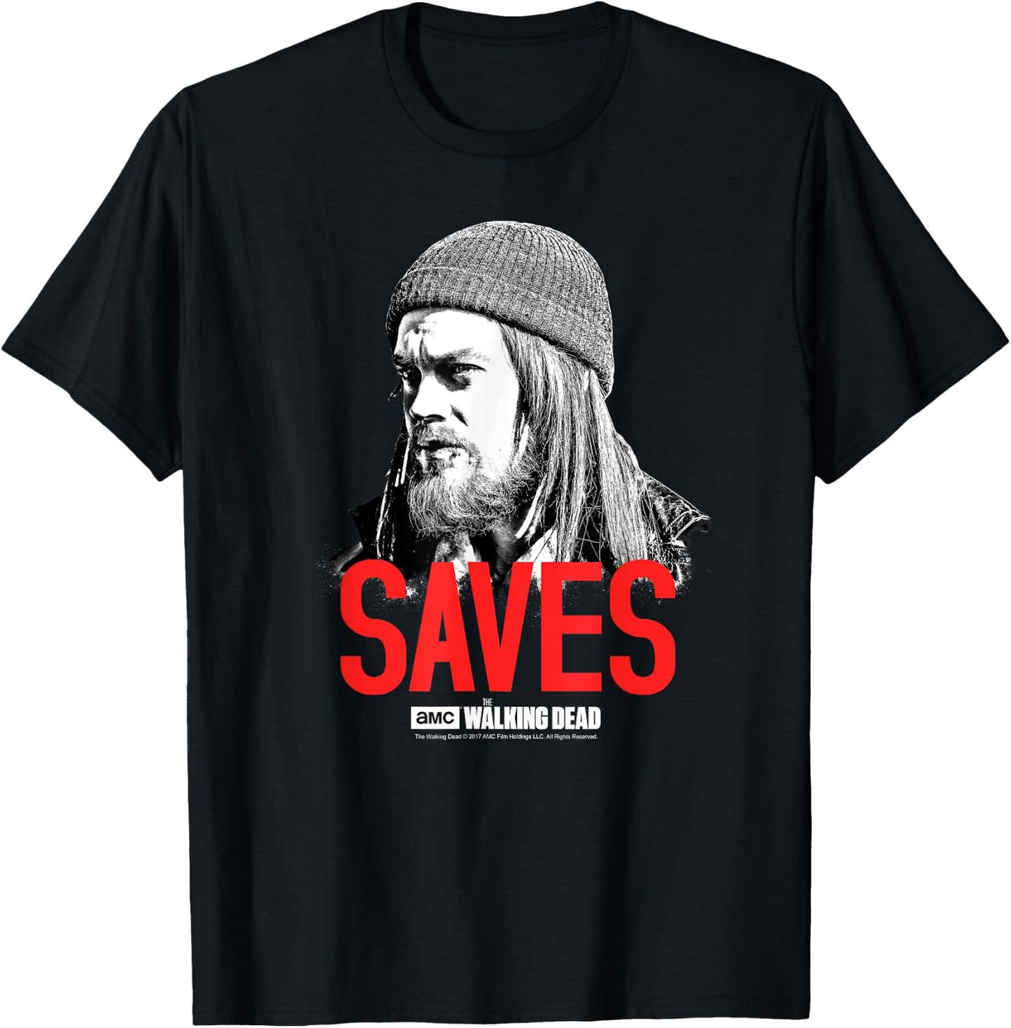 The Walking Dead Jesus Saves T-Shirt - T-Shirt | Black
