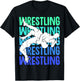 Wrestler Wrestling Men Boys Kids T-Shirt - T-Shirt | Black