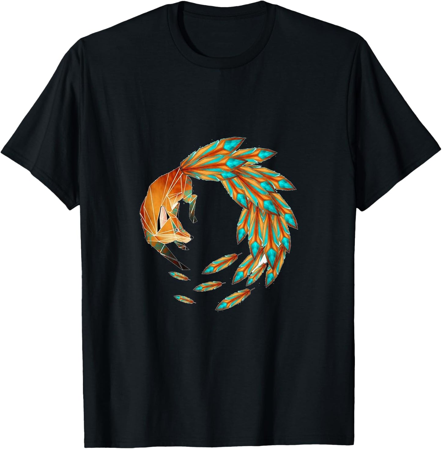 9 Tailed Fox T-Shirt - T-Shirt | Black