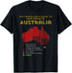 Travellers Guide to safe areas in Australia T-Shirt - T-Shirt | Black