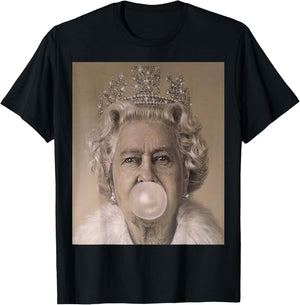Queen Elizabeth T-Shirt - T-Shirt | Black