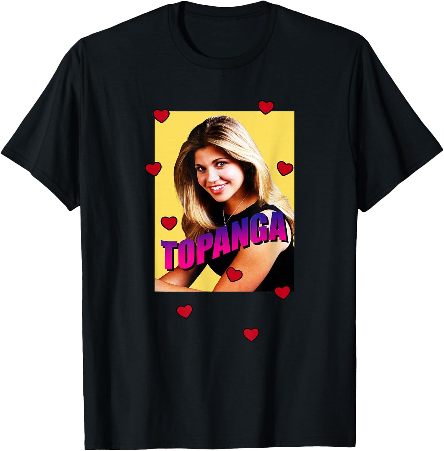 Boy Meets World Topanga 90s Crush T-Shirt - T-Shirt | Black