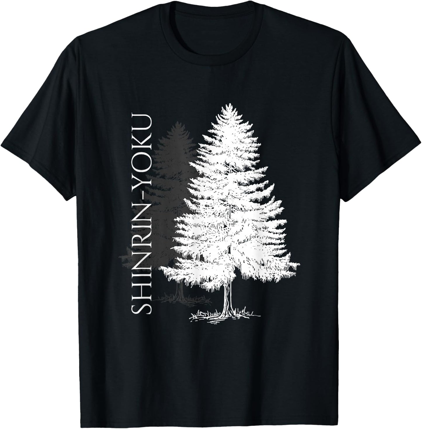 Shinrin-Yoku Forest Bathing T-Shirt - T-Shirt | Black