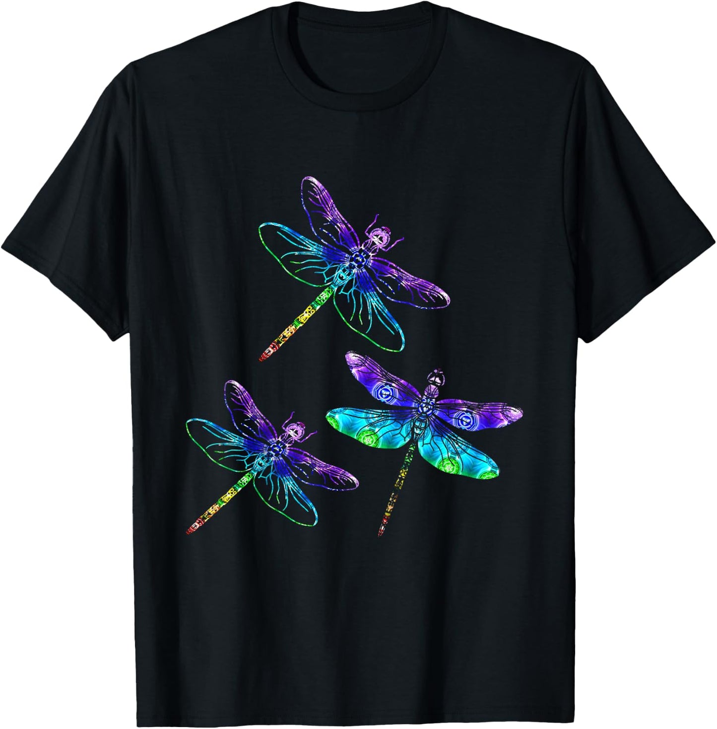 Kids Dragonfly Gift T-Shirt - T-Shirt | Black