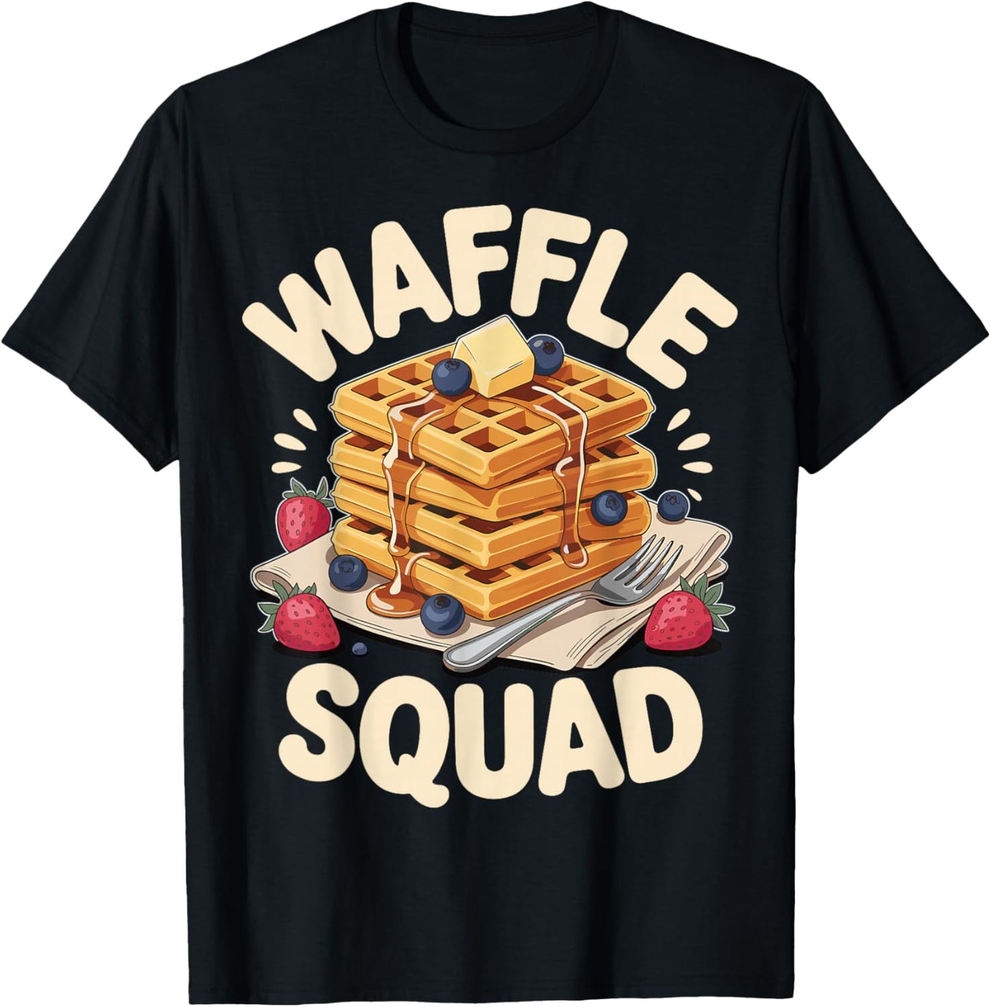 Waffle Squad T-Shirt - T-Shirt | Black