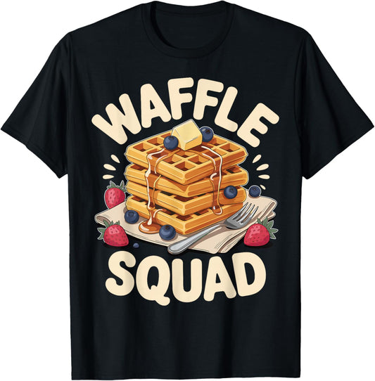 Waffle Squad T-Shirt - T-Shirt | Black