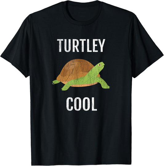 Turtley Cool Shirt - Turtle T-Shirt - T-Shirt | Black