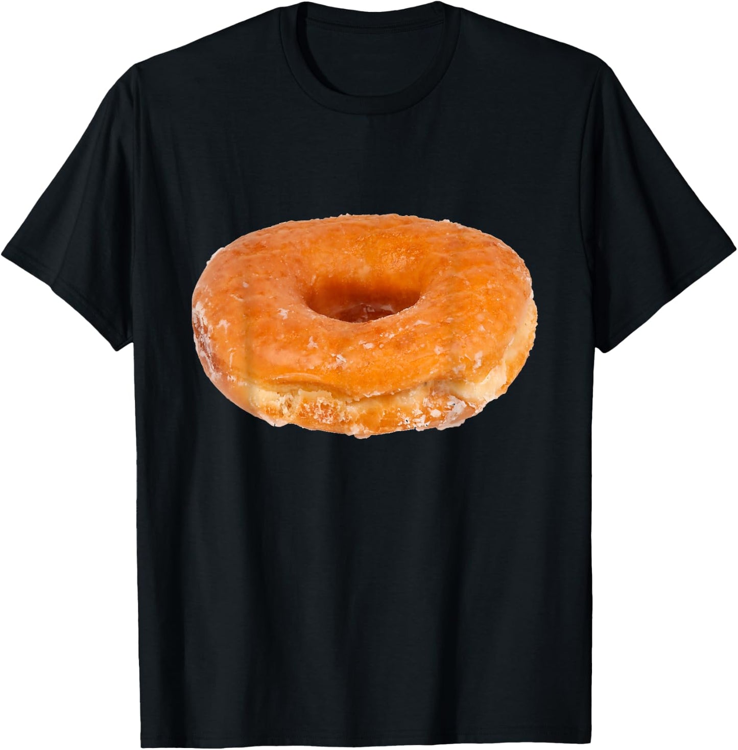 Glazed Donut T-Shirt - T-Shirt | Black