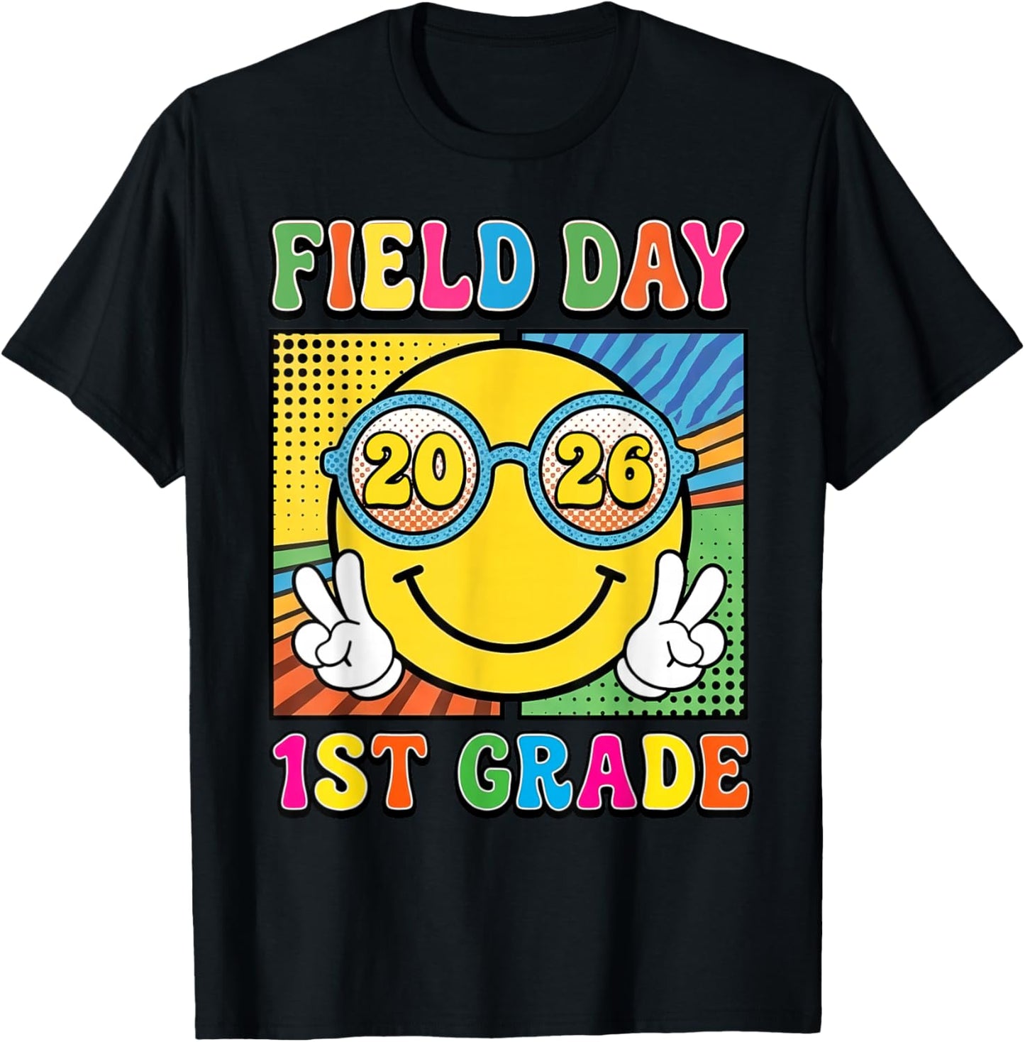 1st Grade Teacher Student First Grade Team T-Shirt - T-Shirt | Black