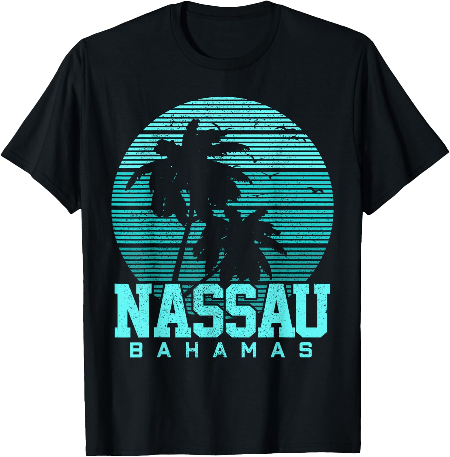 Nassau Bahamas T-Shirt - T-Shirt | Black