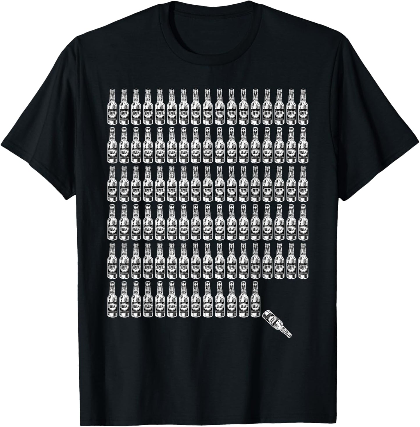 99 Bottles of Beer On My Chest Perfect Bar Drinking Singing T-Shirt - T-Shirt | Black