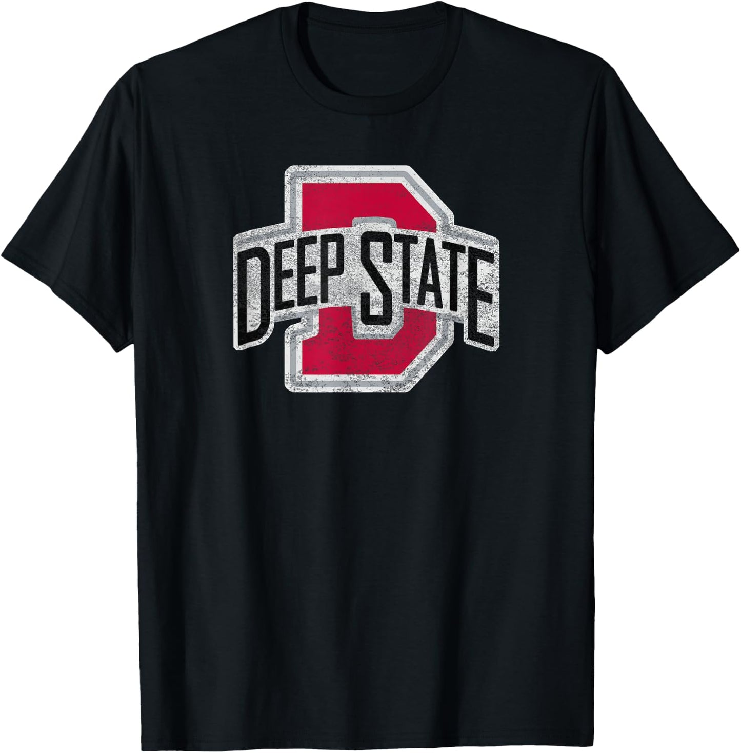 THE Deep State University funny college women T-Shirt - T-Shirt | Black