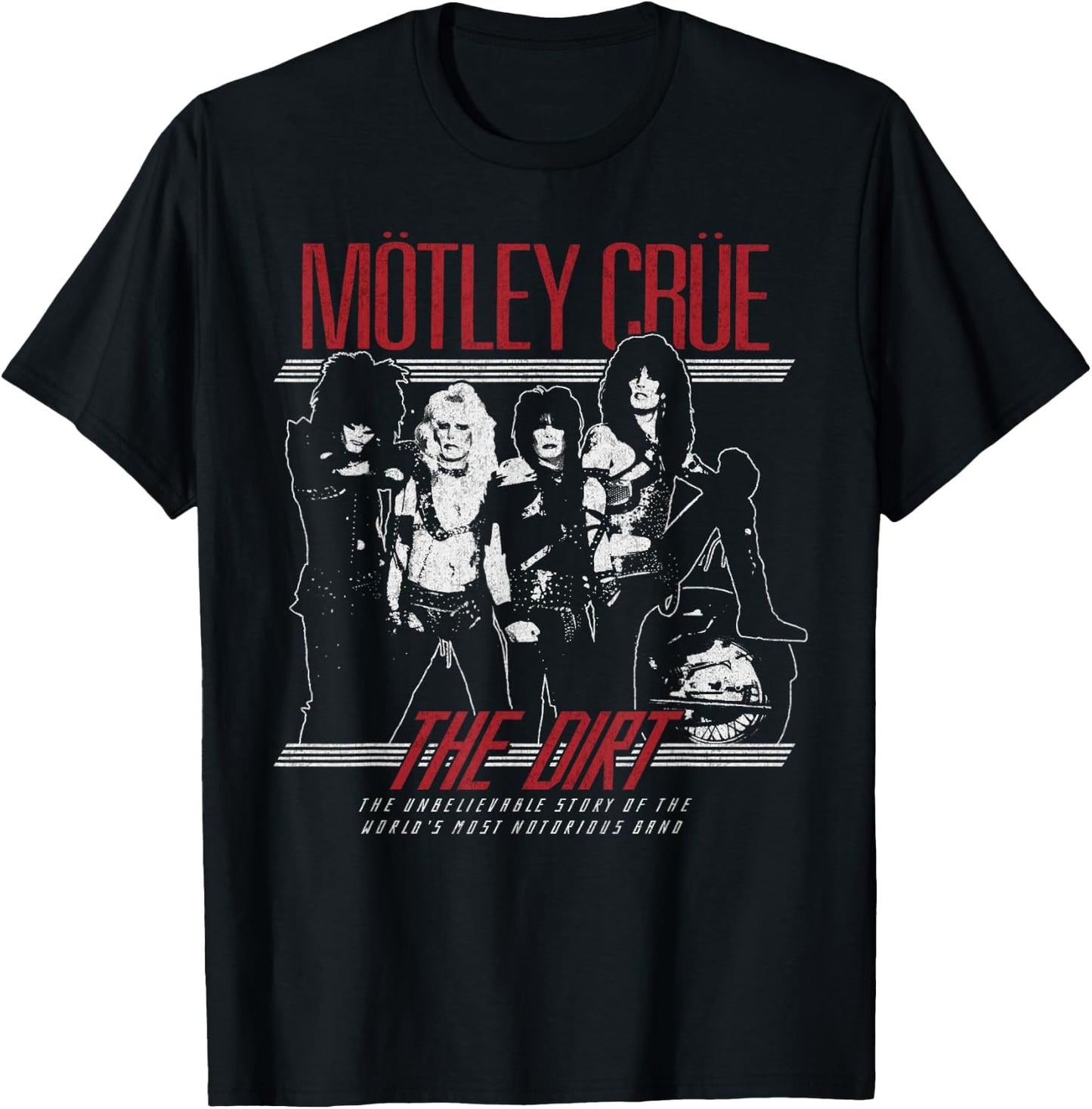 Mötley Crüe - The Dirt T-Shirt - T-Shirt | Black