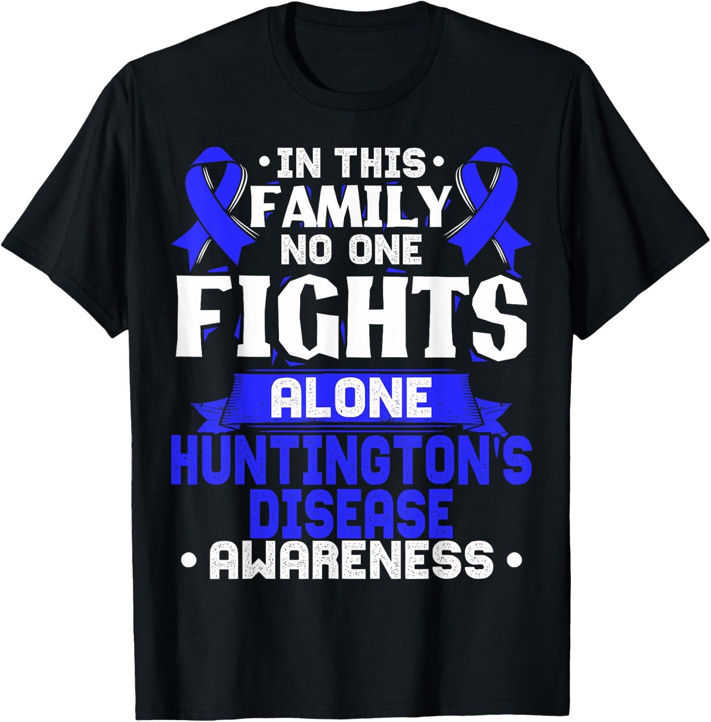 HD Awareness - Huntington's Disease Gift T-Shirt - T-Shirt | Black
