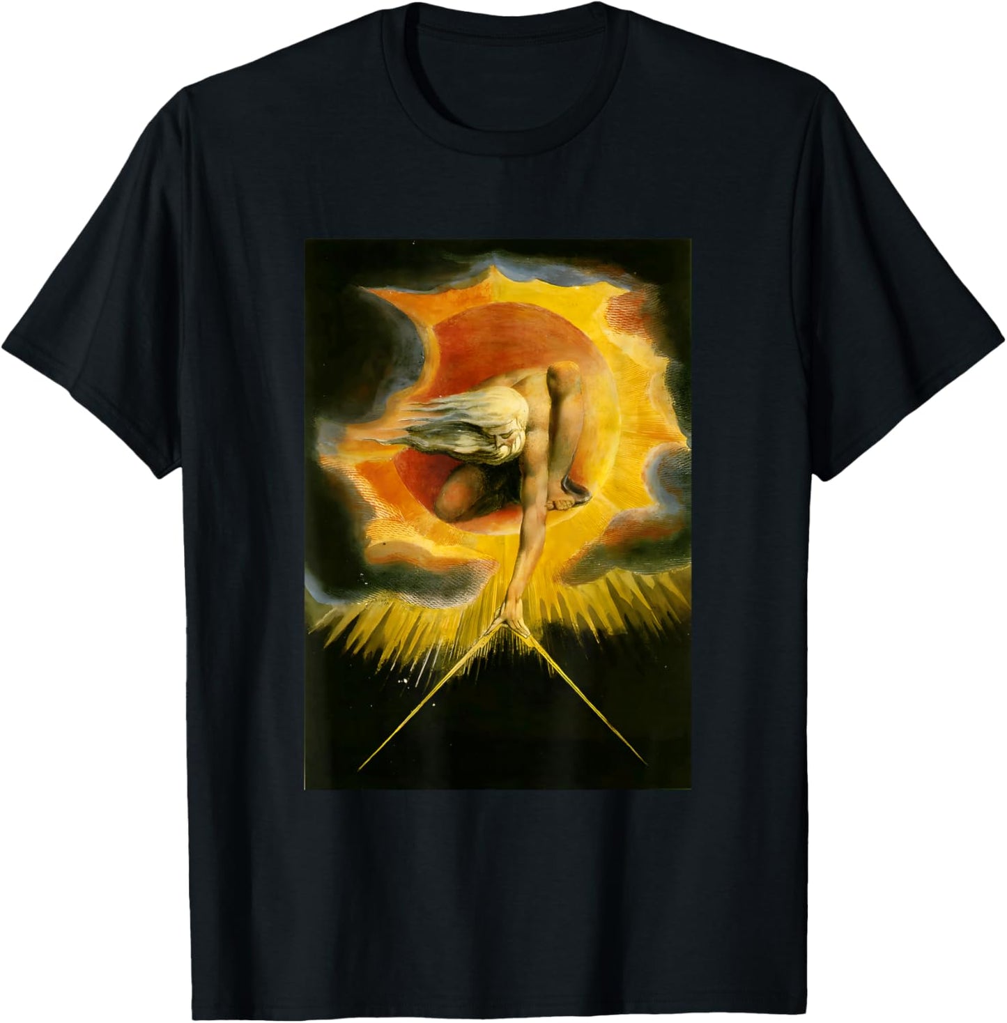 The Ancient of Days by William Blake (1794) T-Shirt - T-Shirt | Black