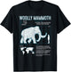 Woolly Mammoth Shirt Facts Extinct Animals Vintage Gifts T-Shirt - T-Shirt | Black