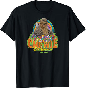 Star Wars - Retro Chewbacca T-Shirt - T-Shirt | Black