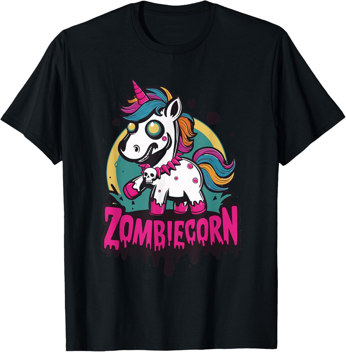 Zombiecorn T-Shirt - T-Shirt | Black