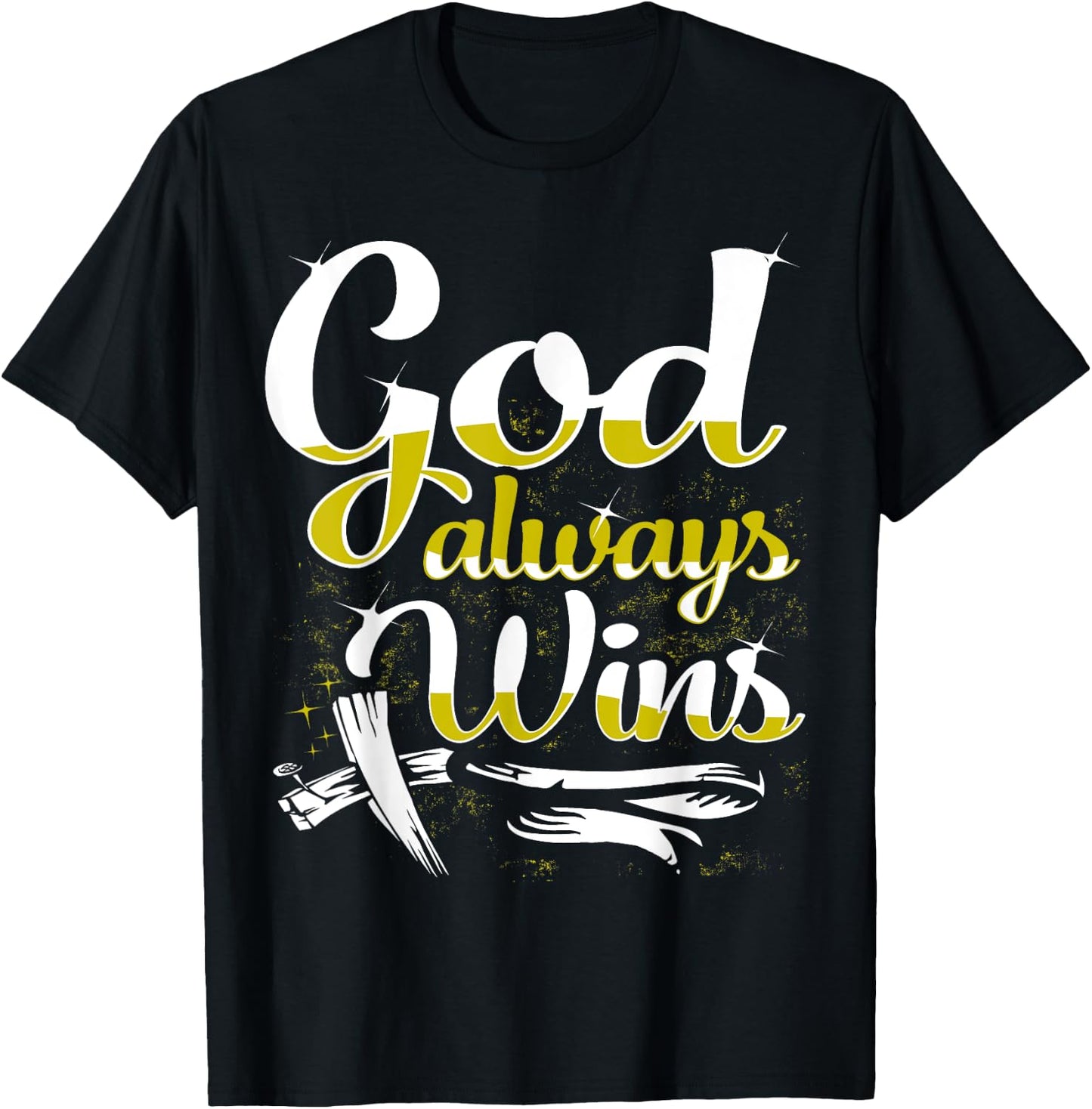 God Always Wins T-Shirt - T-Shirt | Black