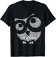 Joshua Texas Small Town School Word Shape Owl T-Shirt - T-Shirt | Black