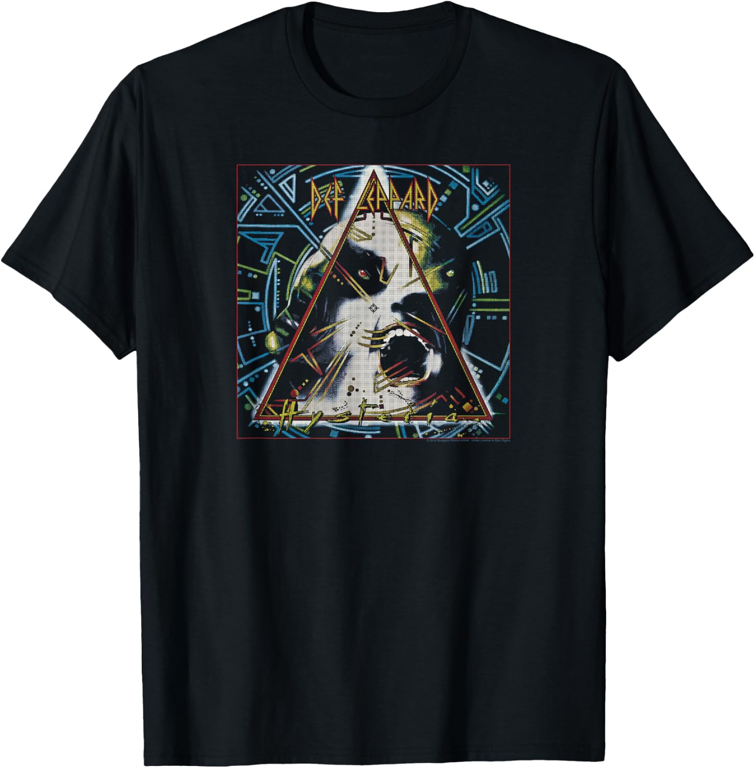 Def Leppard - Hysteria Vintage Small T-Shirt - T-Shirt | Black