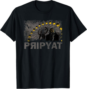 Chernobyl Pripyat Radioactive Symbol T-Shirt - T-Shirt | Black