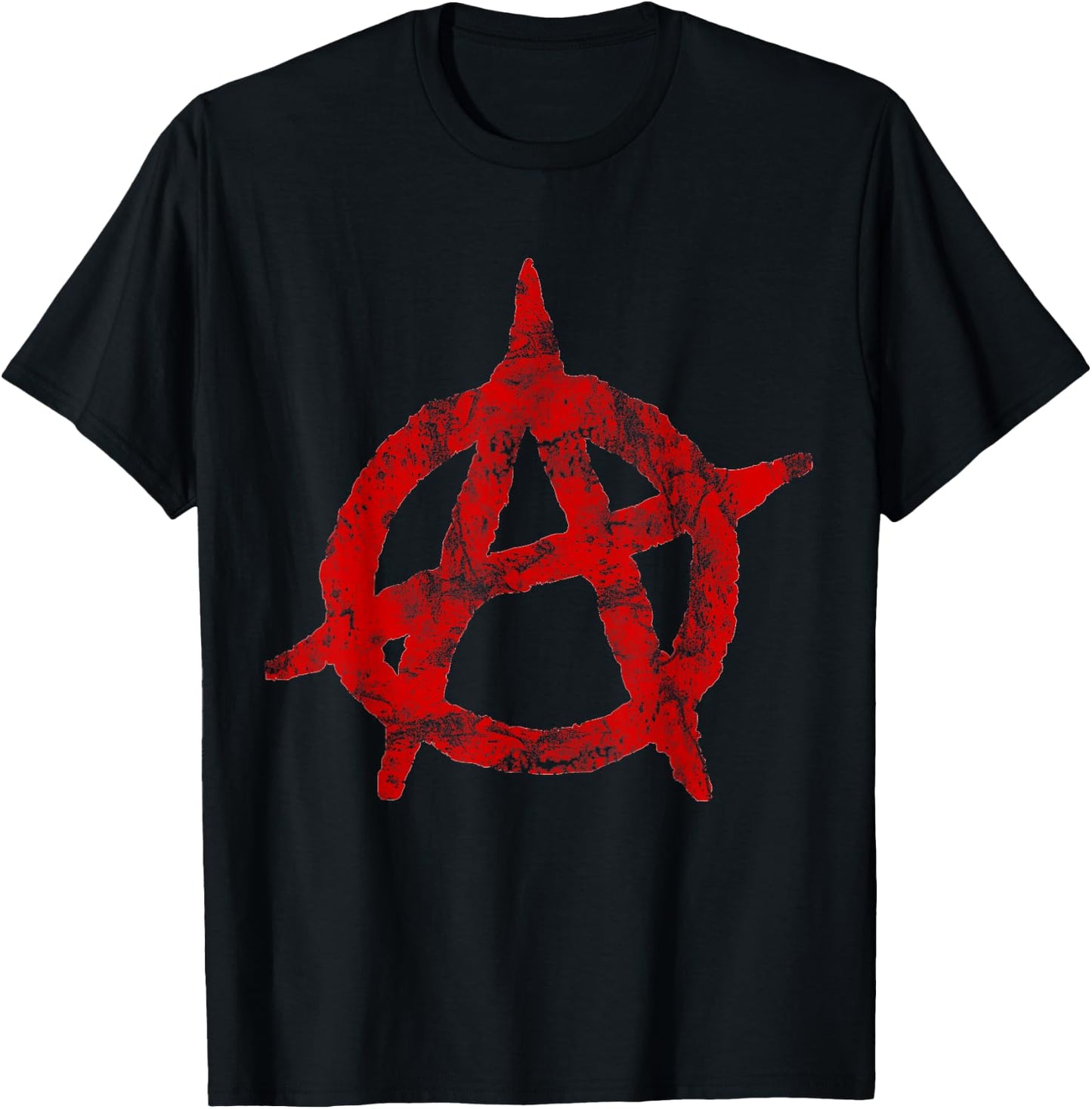 Anarchist Symbol Desperate Gift T-Shirt - T-Shirt | Black