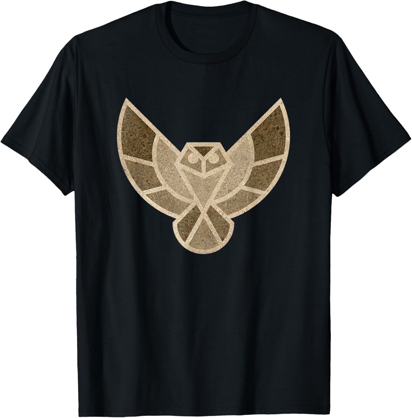 Flying owl - for bird watchers T-Shirt - T-Shirt | Black