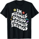 Retro Groovy Im Meggie Doing Meggie Things Funny Mother's T-Shirt - T-Shirt | Black