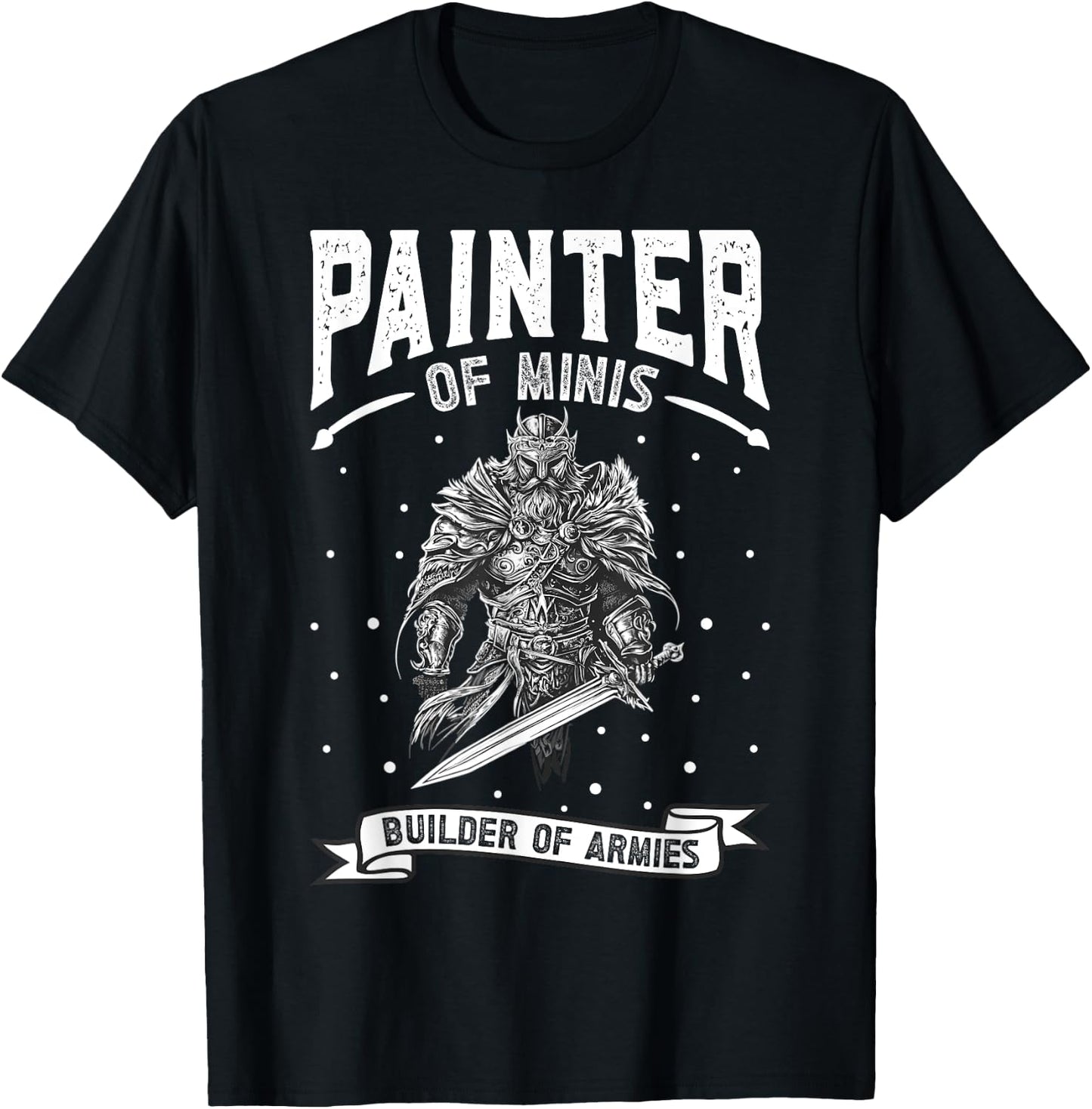 Miniature Painting T-Shirt - T-Shirt | Black