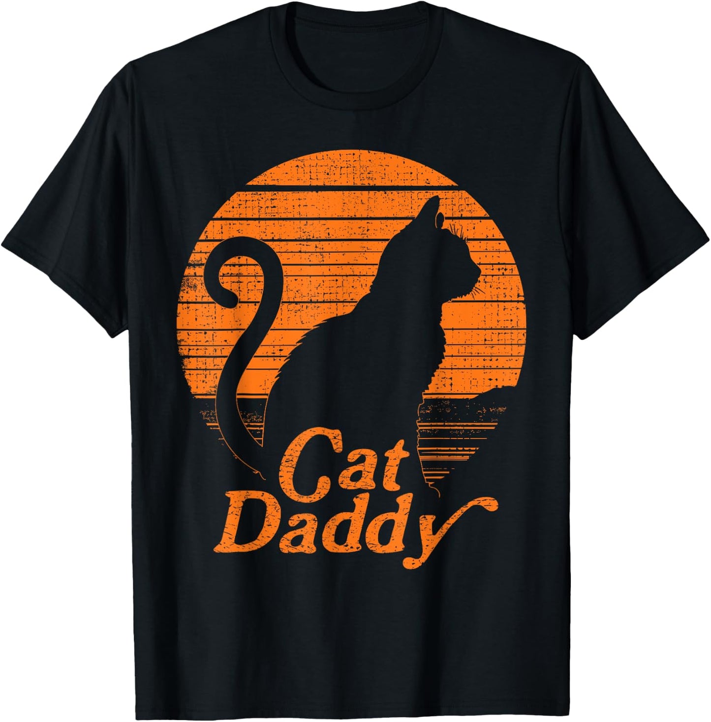 Cat Daddy Funny Cat Lover - Cat Dad T-Shirt - T-Shirt | Black