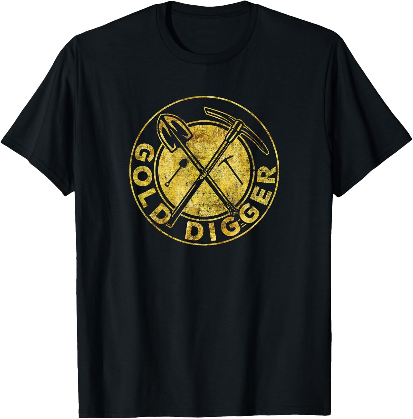Gold Digger - Mining T-Shirt - T-Shirt | Black