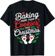 Baking More Than Cookies This Christmas Baby Announcement T-Shirt - T-Shirt | Black