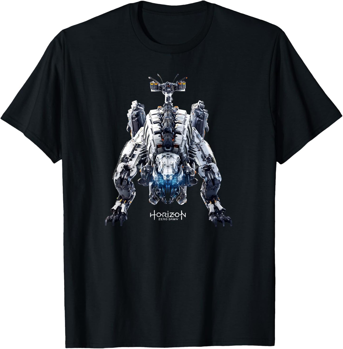Horizon Zero Dawn Dino Machine T-Shirt - T-Shirt | Black
