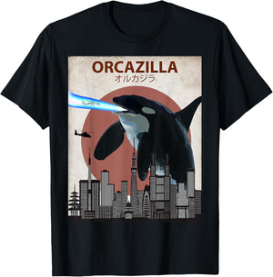 Funny Killer Whale | Orca Lovers Gift T-Shirt - T-Shirt | Black