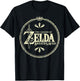 Nintendo Zelda Breath of the Wild Fancy Logo Graphic T-Shirt - T-Shirt | Black